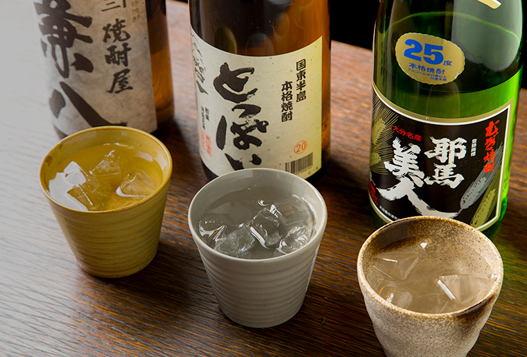 三種飲み比べ